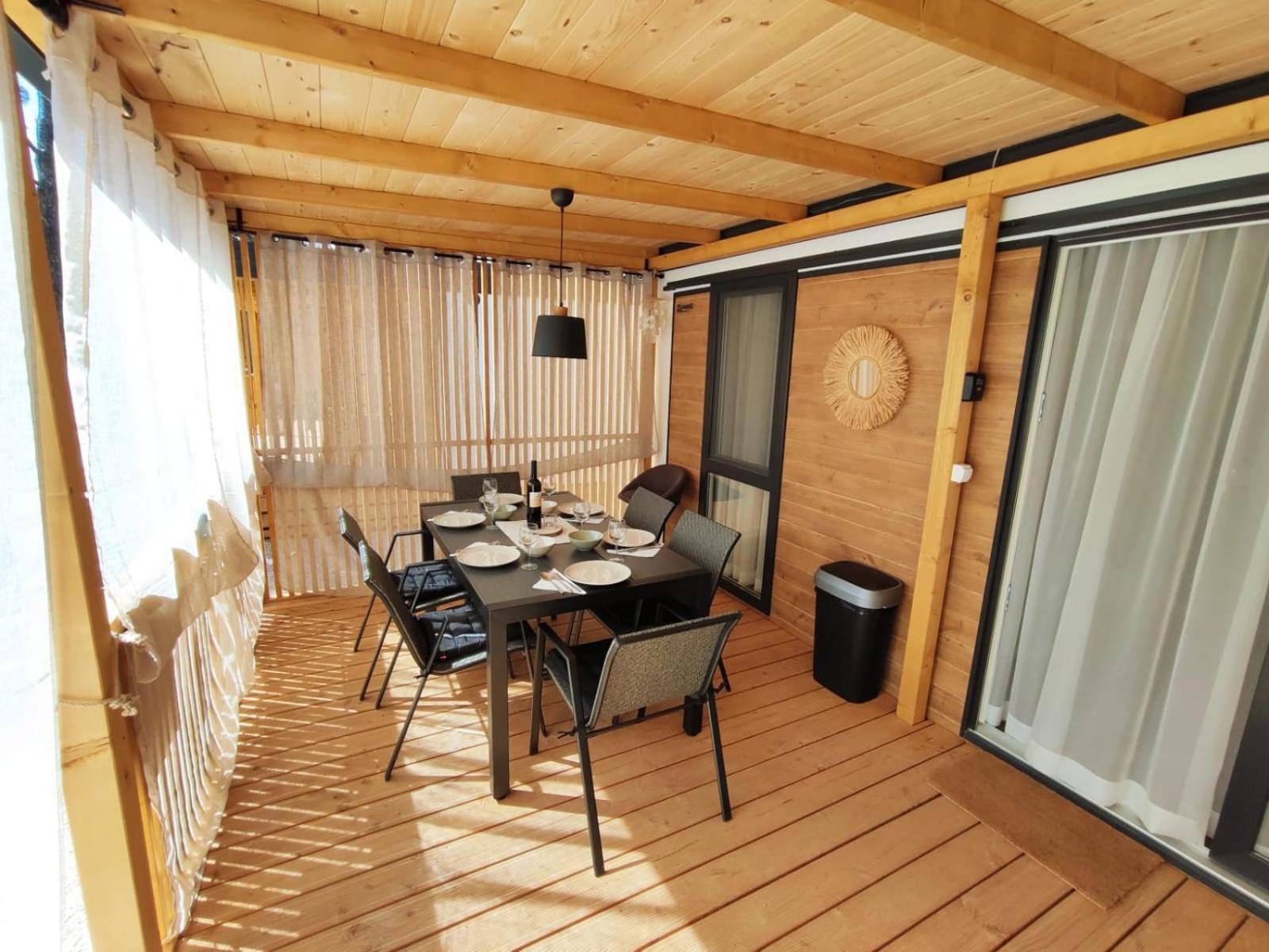 Mobile Home Kala Biograd Na Moru Buitenkant foto